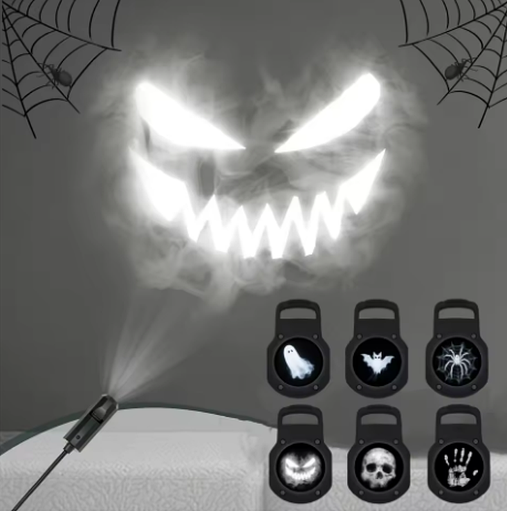 SpectraCast Halloween Projector | Turn Any Window Into a Haunted Scene