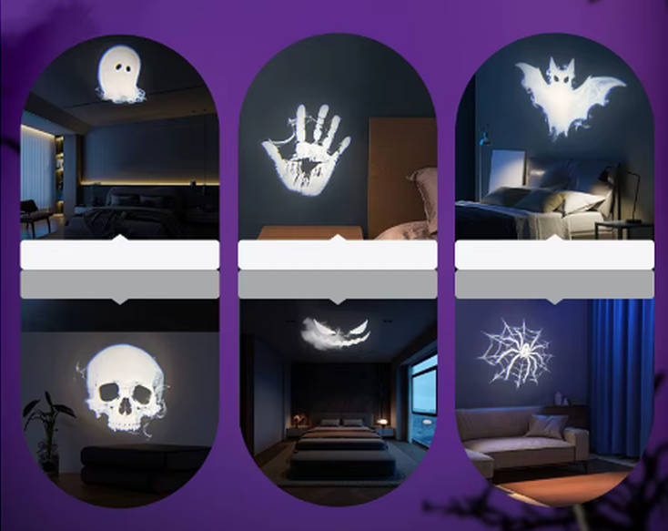 SpectraCast Halloween Projector | Turn Any Window Into a Haunted Scene