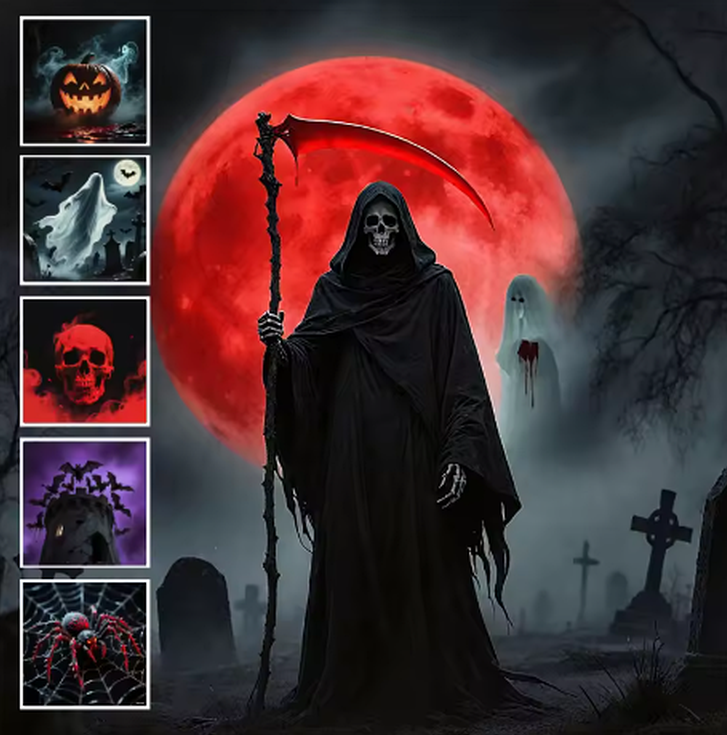 SpectraCast Halloween Projector | Turn Any Window Into a Haunted Scene